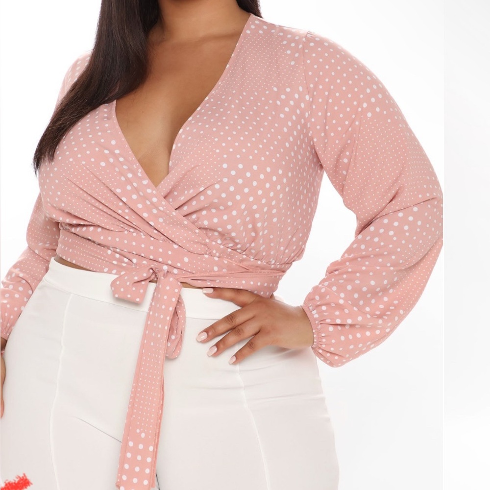 Polka Dot Women's Blouse